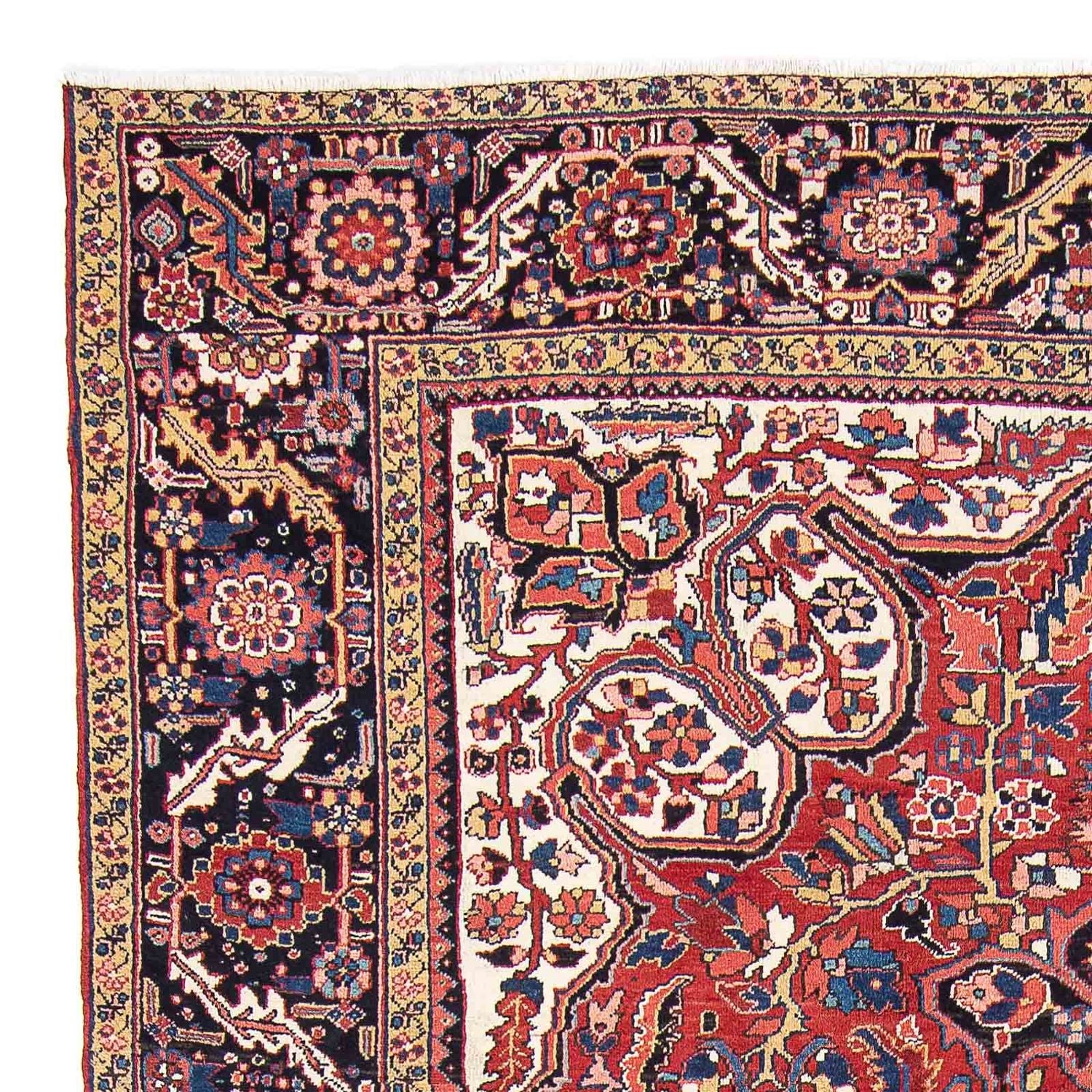 Persisk tæppe - Nomadisk - 376 x 270 cm - rød