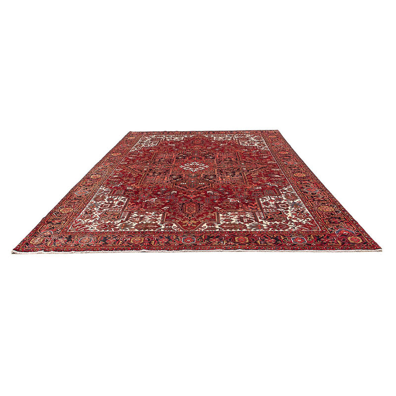 Persisk tæppe - Nomadisk - 346 x 255 cm - mørkerød