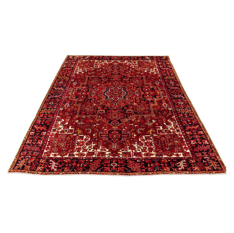 Persisk tæppe - Nomadisk - 391 x 304 cm - mørkerød