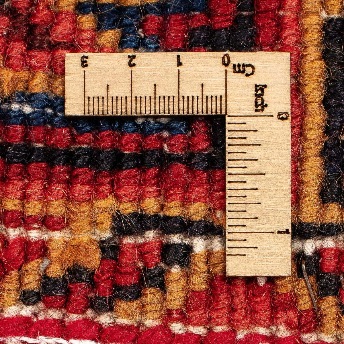 Persisk tæppe - Nomadisk - 391 x 304 cm - mørkerød