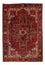 Persisk tæppe - Nomadisk - 397 x 304 cm - mørkerød