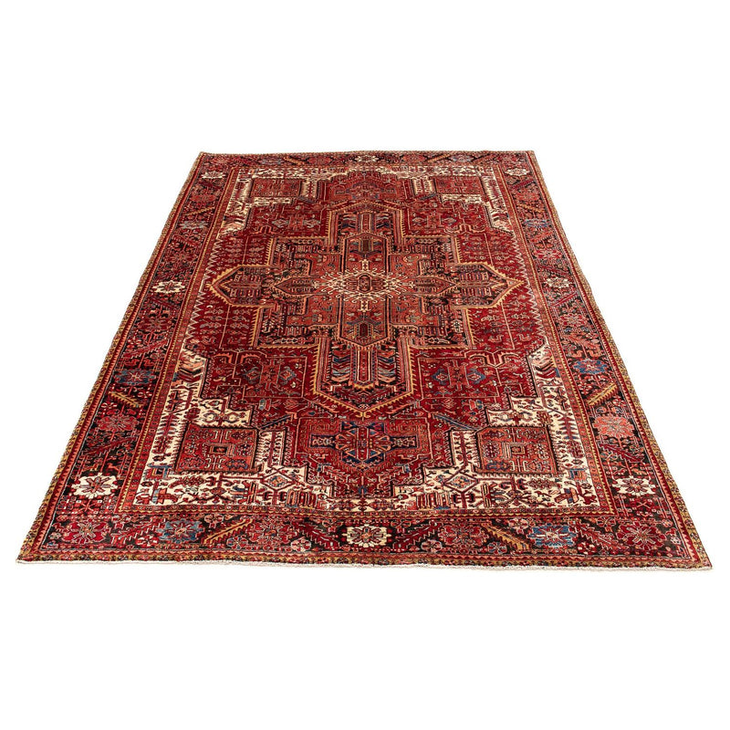 Persisk tæppe - Nomadisk - 397 x 304 cm - mørkerød