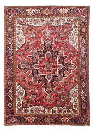 Persisk tæppe - Nomadisk - 262 x 206 cm - rød