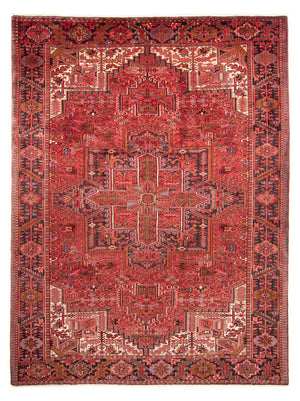 Persisk tæppe - Nomadisk - 345 x 250 cm - mørkerød