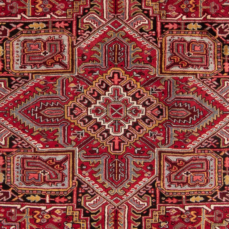 Persisk tæppe - Nomadisk - 345 x 247 cm - mørkerød