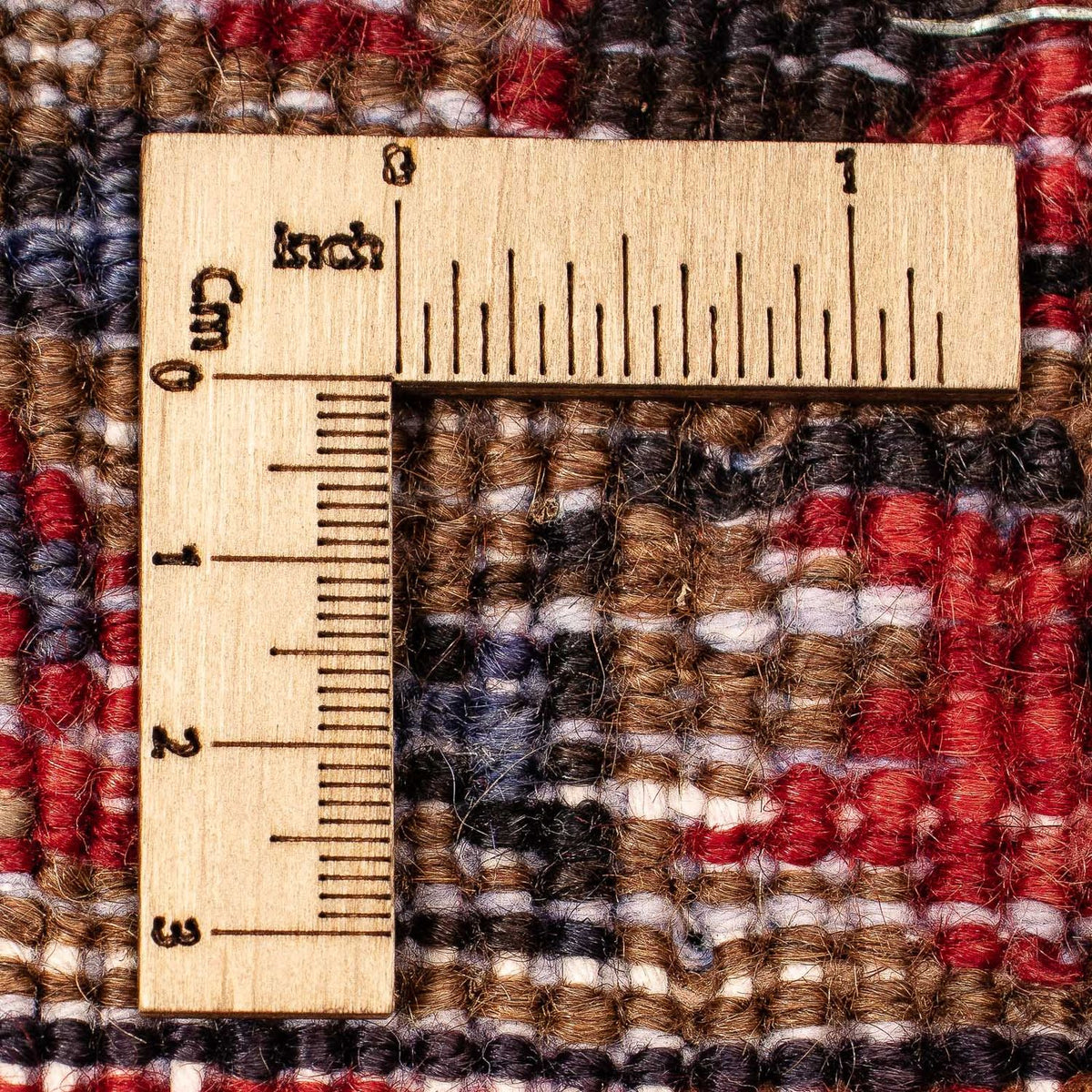 Persisk tæppe - Nomadisk - 390 x 300 cm - mørkerød