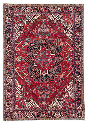 Persisk tæppe - Nomadisk - 323 x 234 cm - rød