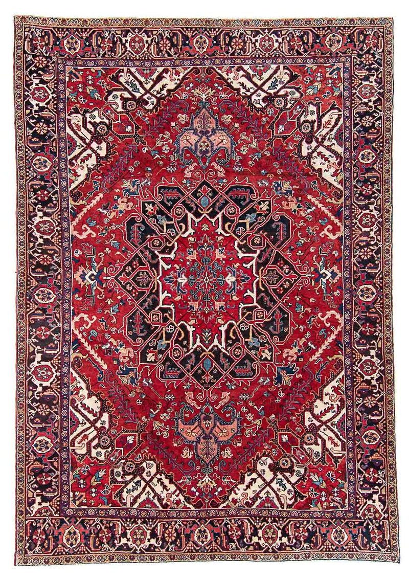 Persisk tæppe - Nomadisk - 323 x 234 cm - rød