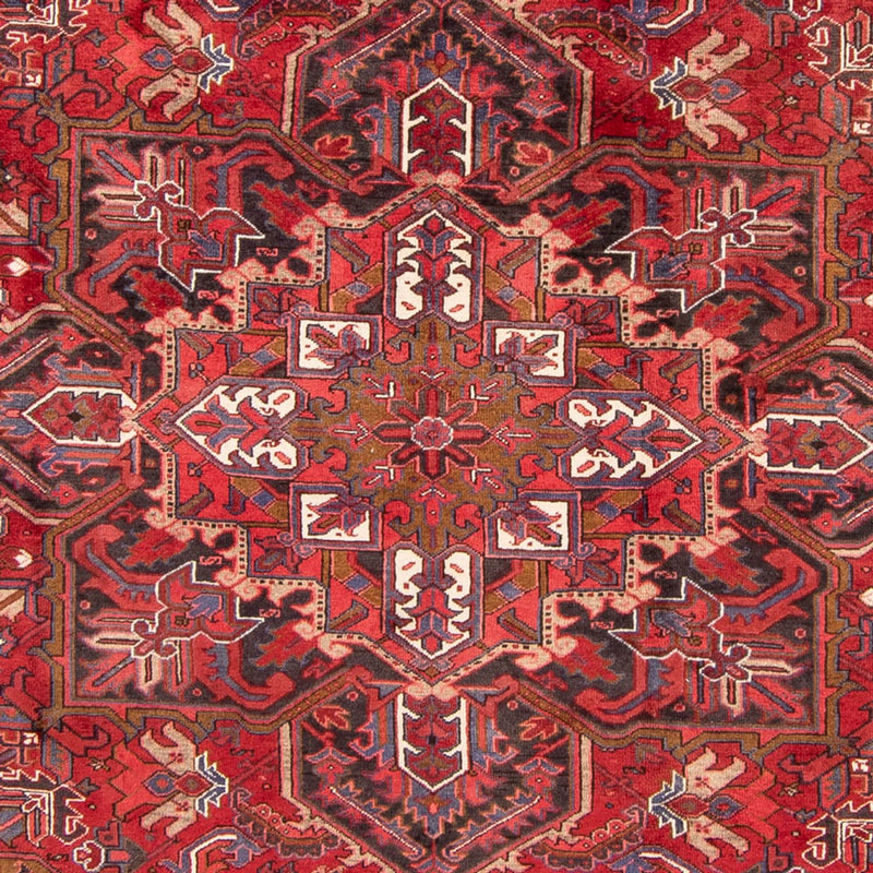 Persisk tæppe - Nomadisk - 326 x 247 cm - mørkerød