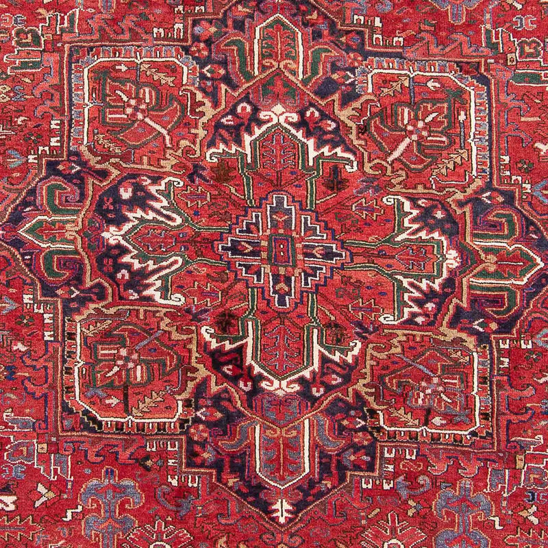 Persisk tæppe - Nomadisk - 357 x 247 cm - lysrød