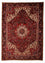 Persisk tæppe - Nomadisk - 388 x 300 cm - mørkerød