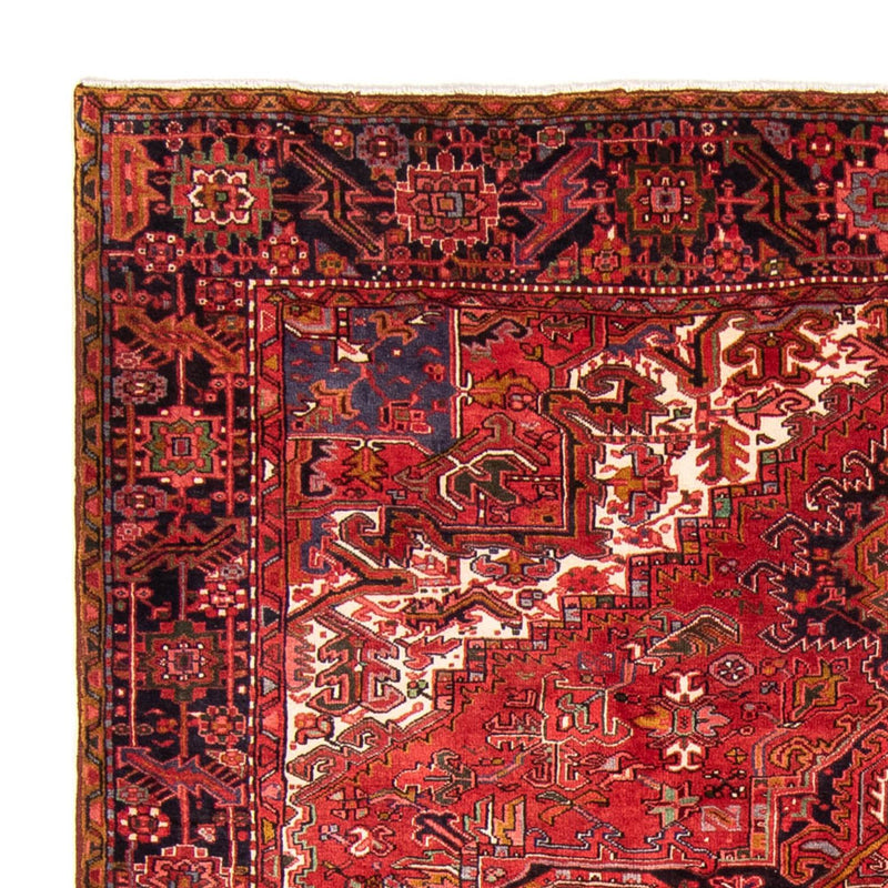 Persisk tæppe - Nomadisk - 343 x 256 cm - mørkerød