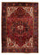Persisk tæppe - Nomadisk - 362 x 277 cm - mørkerød