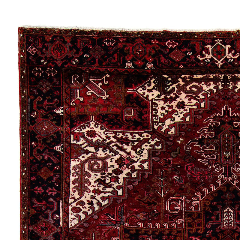 Persisk tæppe - Nomadisk - 428 x 315 cm - mørkerød