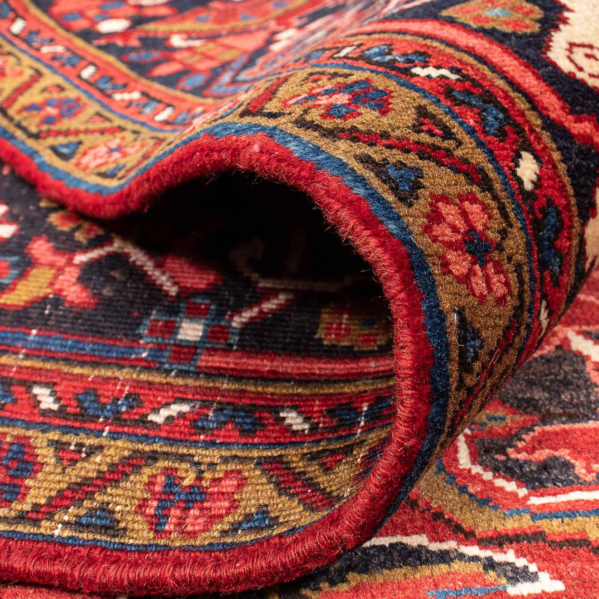 Persisk tæppe - Nomadisk - 323 x 252 cm - rød