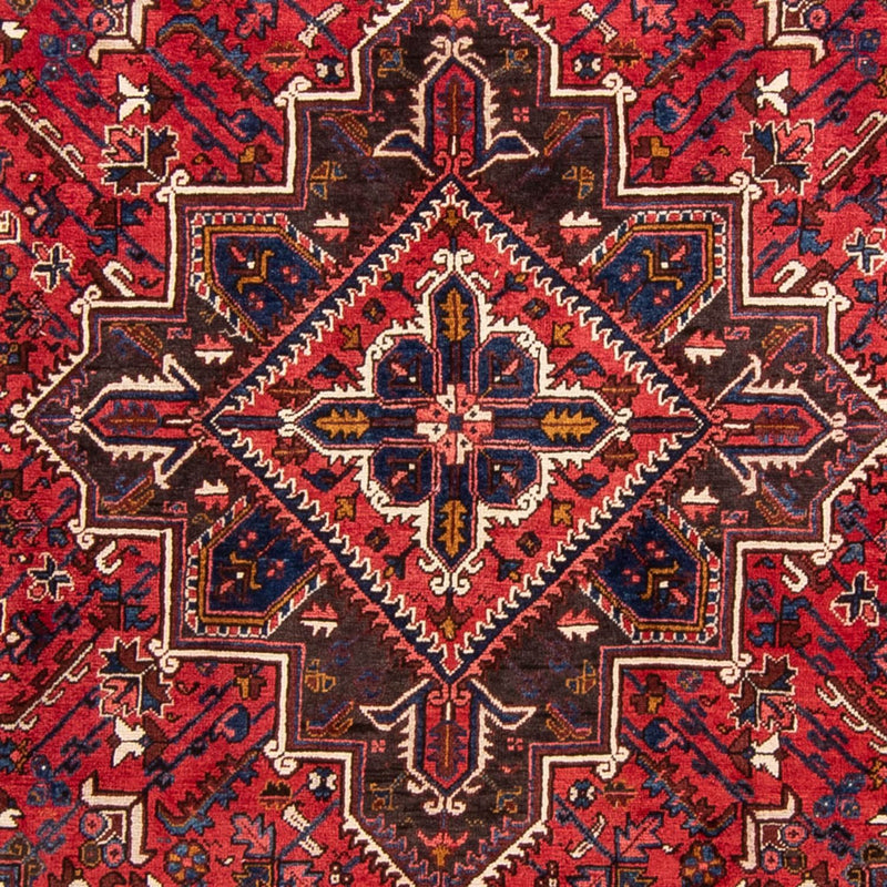 Persisk tæppe - Nomadisk - 337 x 240 cm - mørkerød
