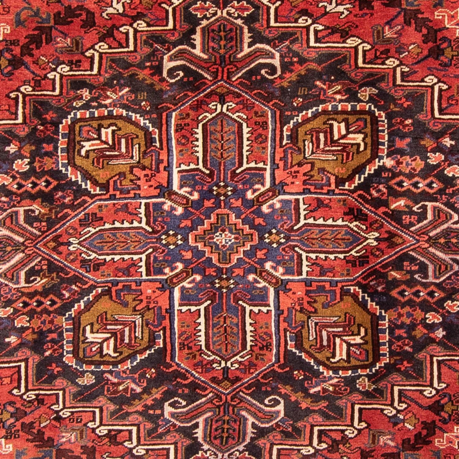 Persisk tæppe - Nomadisk - 340 x 260 cm - rød