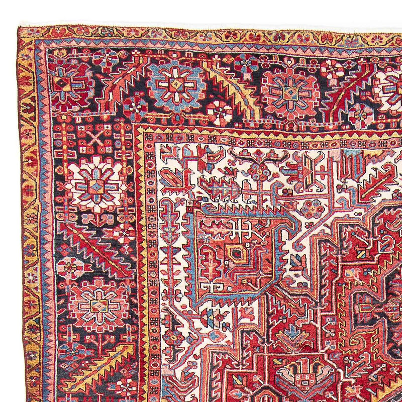 Persisk tæppe - Nomadisk - 358 x 245 cm - lysrød