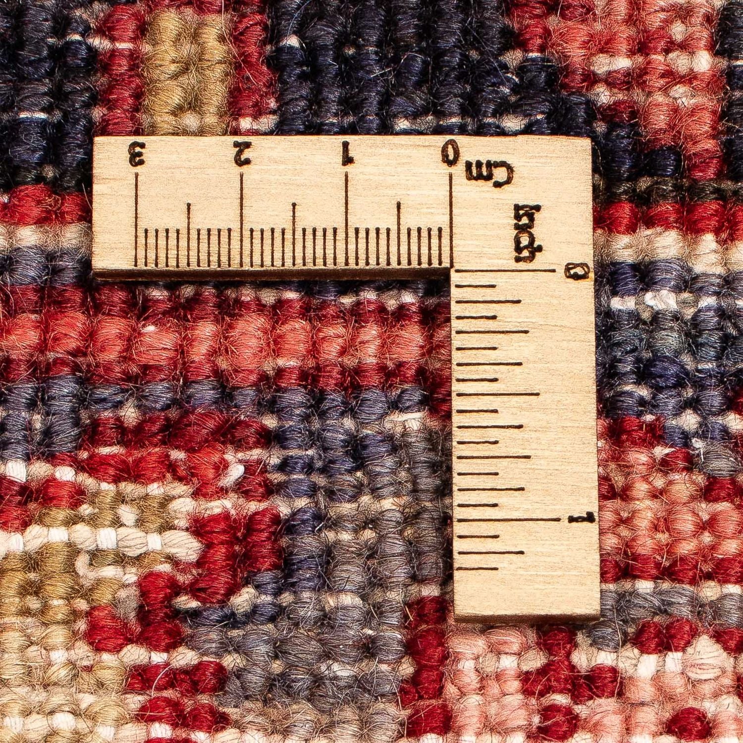 Persisk tæppe - Nomadisk - 400 x 310 cm - mørkerød