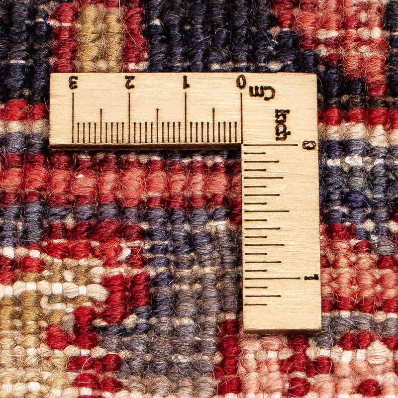 Persisk tæppe - Nomadisk - 400 x 310 cm - mørkerød