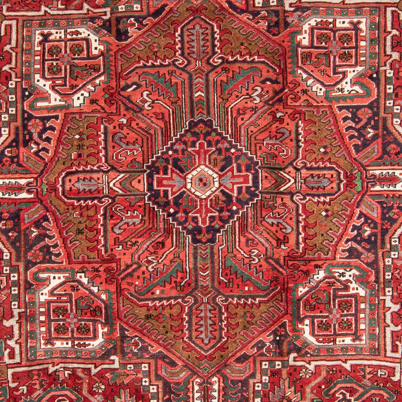 Persisk tæppe - Nomadisk - 333 x 250 cm - lysrød