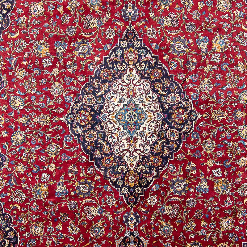Persisk tæppe - Nomadisk - 422 x 296 cm - rød