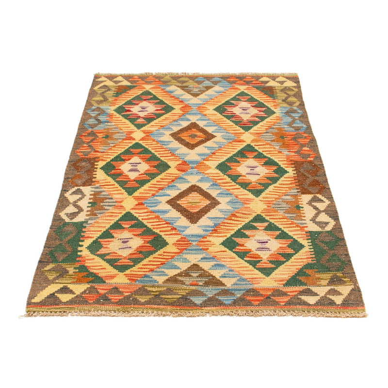 Kelim Carpet - Splash - 125 x 80 cm - flerfarvet