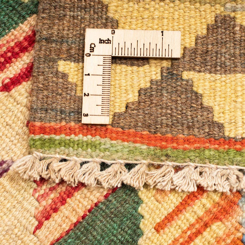 Kelim Carpet - Splash - 125 x 80 cm - flerfarvet
