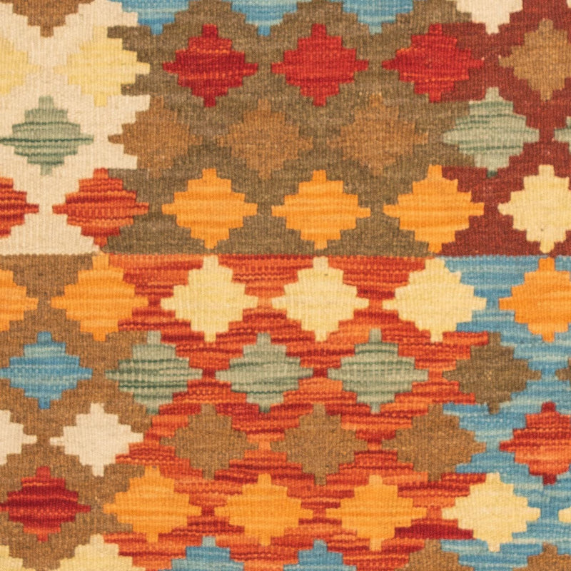 Kelim Carpet - Splash - 125 x 80 cm - flerfarvet