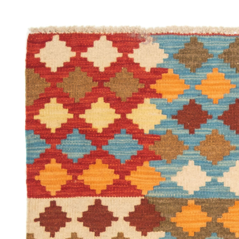 Kelim Carpet - Splash - 125 x 80 cm - flerfarvet