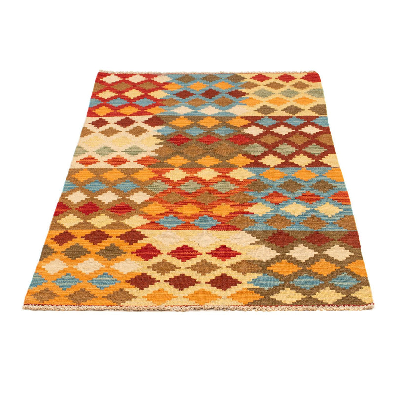 Kelim Carpet - Splash - 125 x 80 cm - flerfarvet