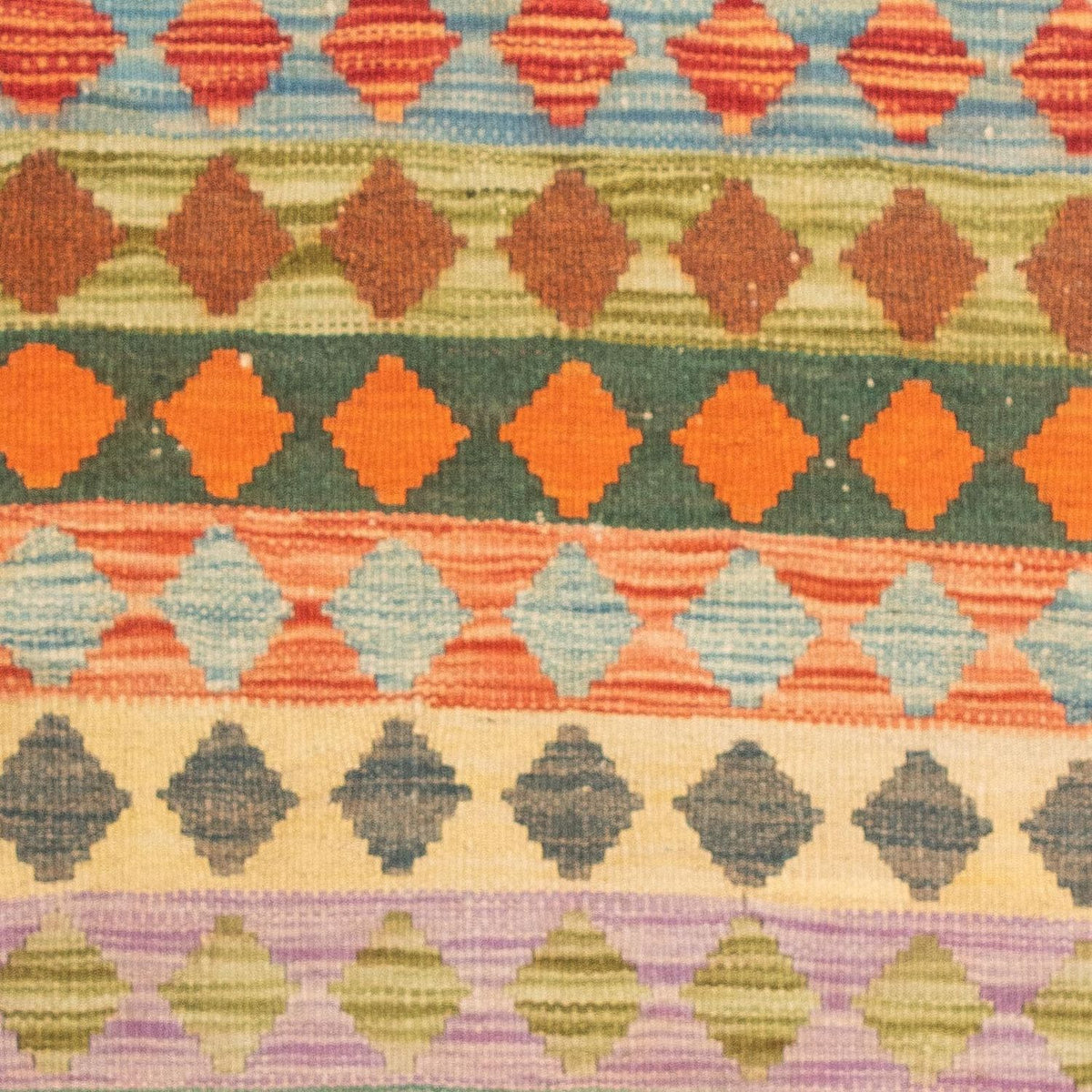 Kelim Carpet - Splash - 125 x 80 cm - flerfarvet