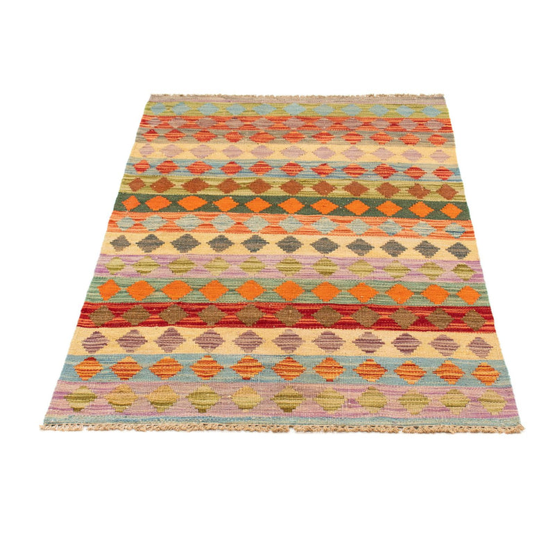 Kelim Carpet - Splash - 125 x 80 cm - flerfarvet