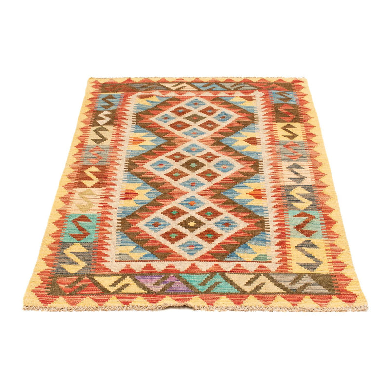 Kelim Carpet - Splash - 125 x 80 cm - flerfarvet