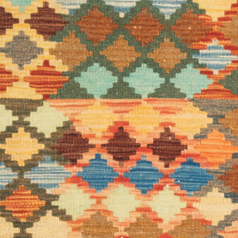 Kelim Carpet - Splash - 125 x 80 cm - flerfarvet