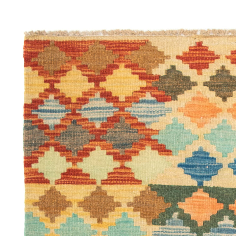 Kelim Carpet - Splash - 125 x 80 cm - flerfarvet