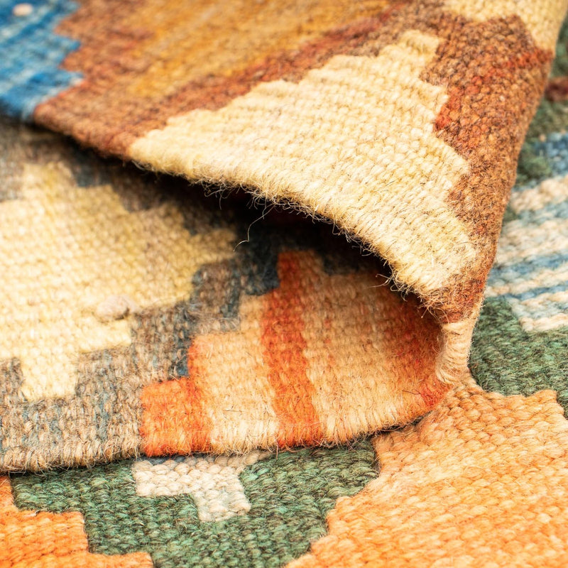 Kelim Carpet - Splash - 125 x 80 cm - flerfarvet