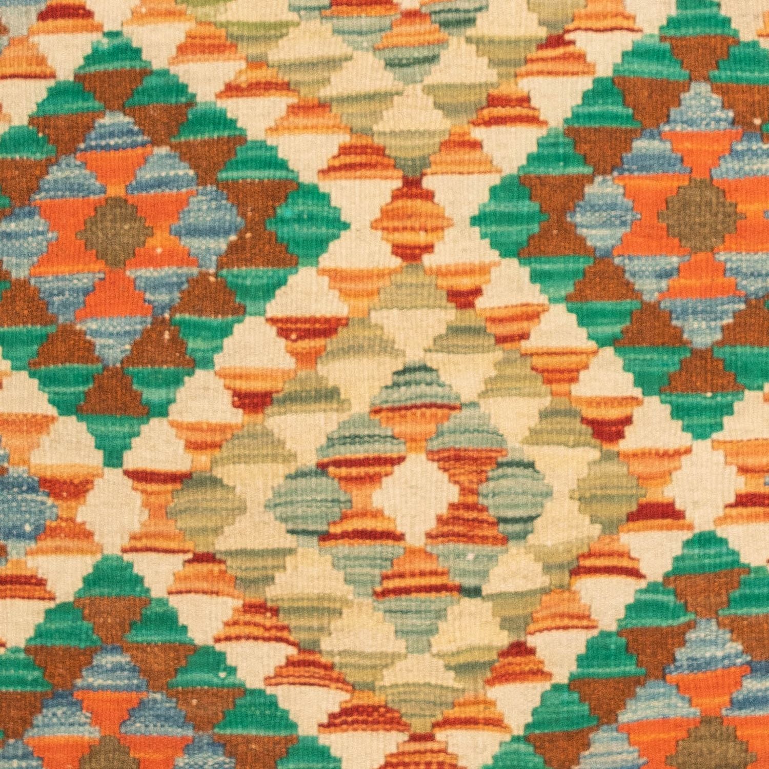 Kelim Carpet - Splash - 125 x 80 cm - flerfarvet