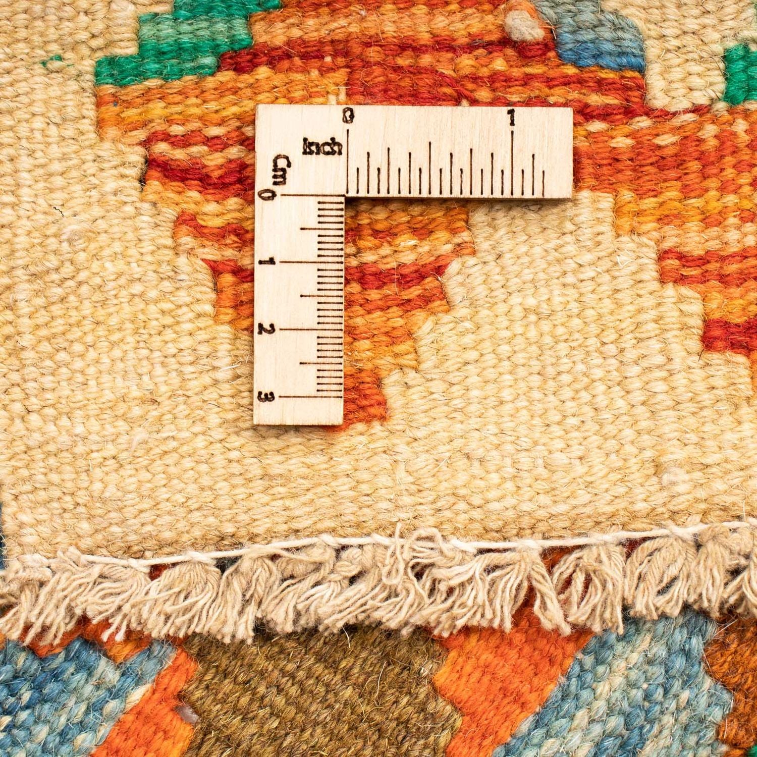 Kelim Carpet - Splash - 125 x 80 cm - flerfarvet