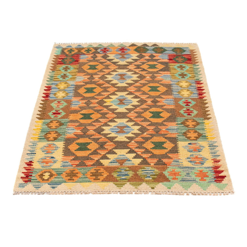 Kelim Carpet - Splash - 125 x 80 cm - flerfarvet