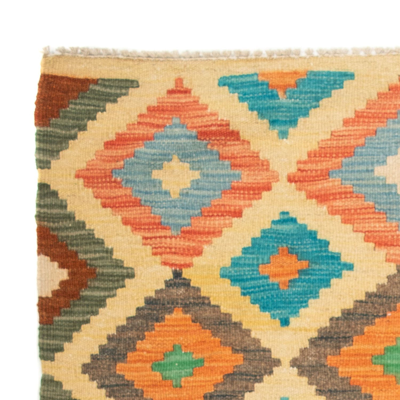 Kilim Maimana Tæppe 125x80cm - Uldtæppe