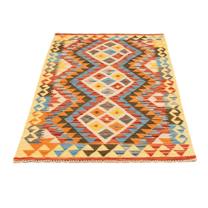 Kelim Carpet - Splash - 125 x 80 cm - flerfarvet