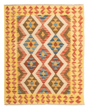 Kelim Carpet - Splash - 125 x 80 cm - flerfarvet