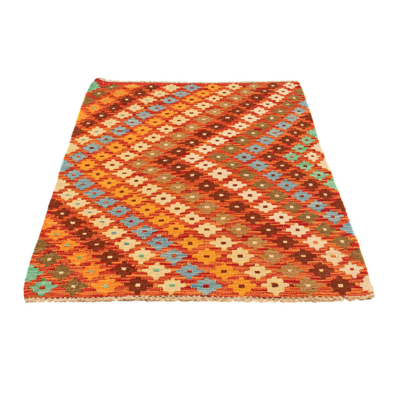 Kelim Carpet - Splash - 121 x 89 cm - flerfarvet