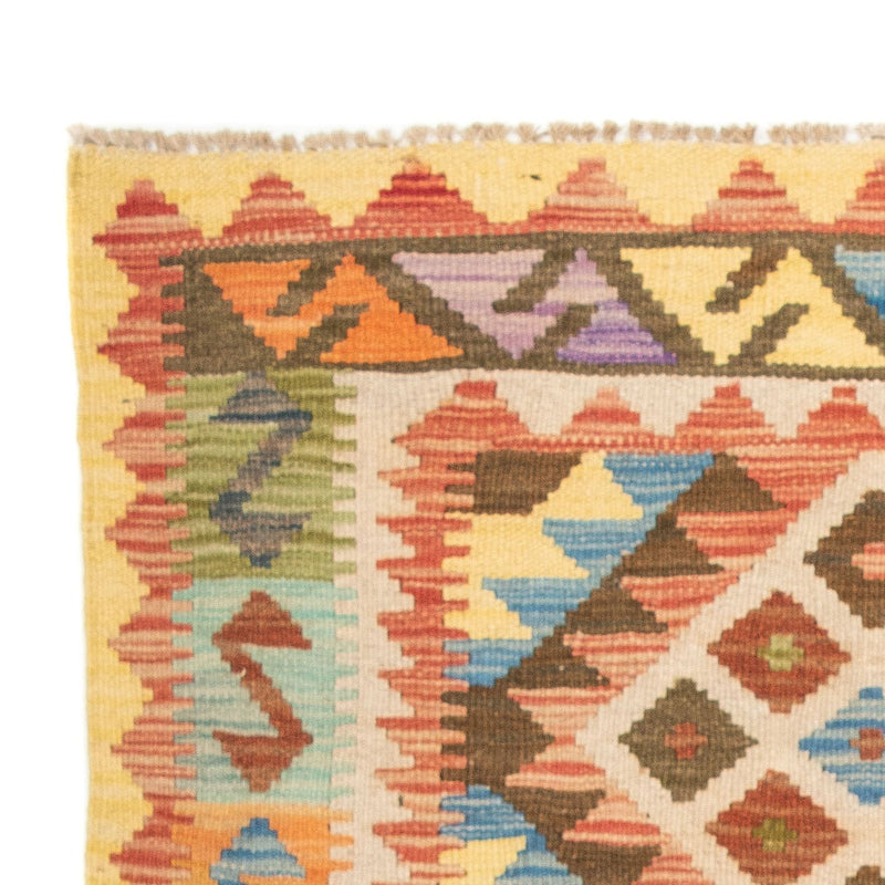 Kelim Carpet - Splash - 124 x 86 cm - flerfarvet