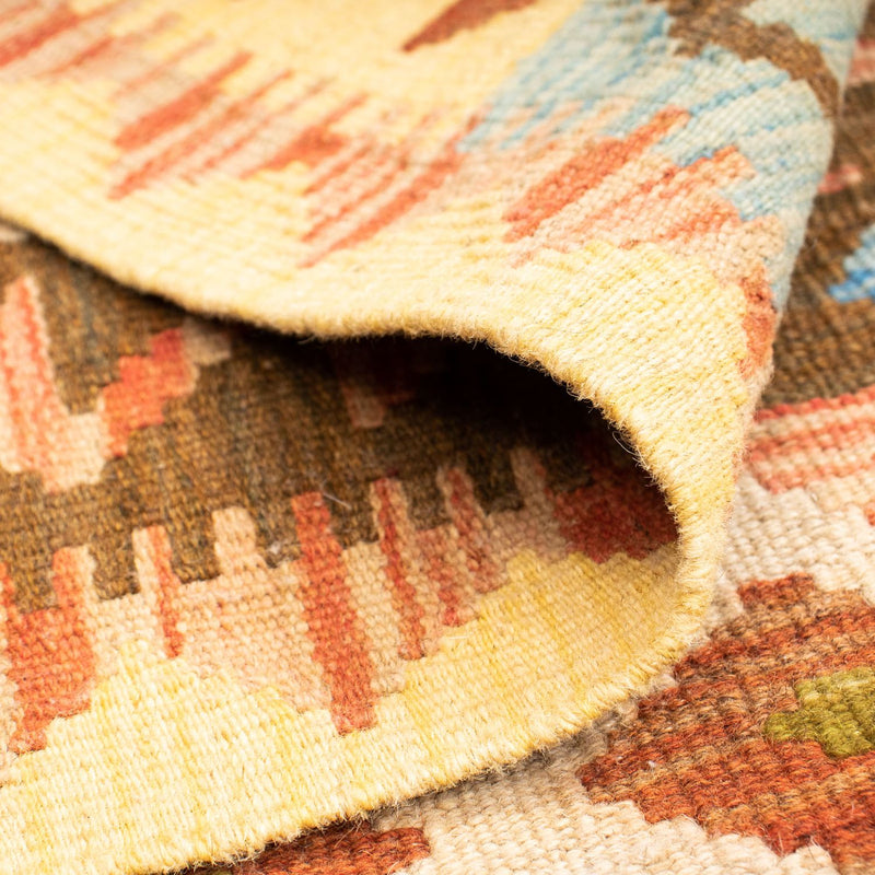 Kelim Carpet - Splash - 124 x 86 cm - flerfarvet