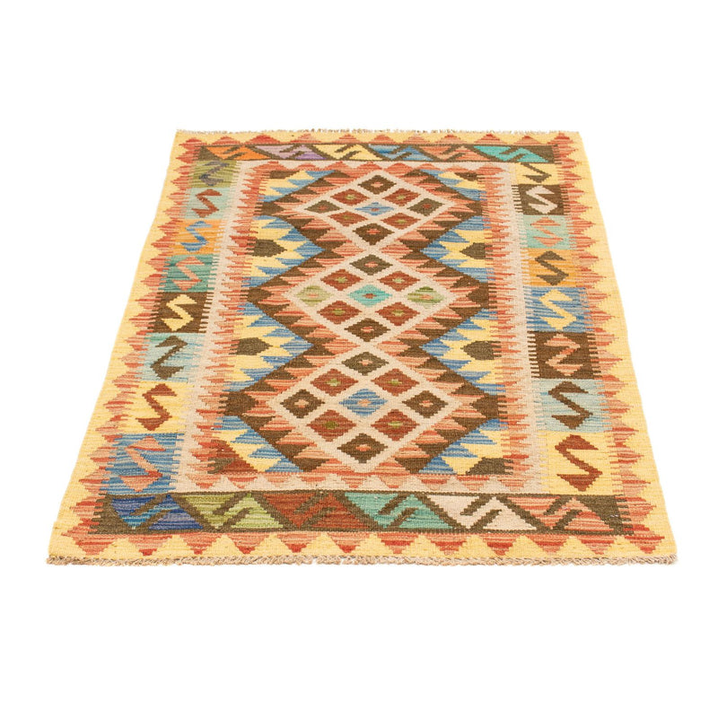 Kelim Carpet - Splash - 124 x 86 cm - flerfarvet