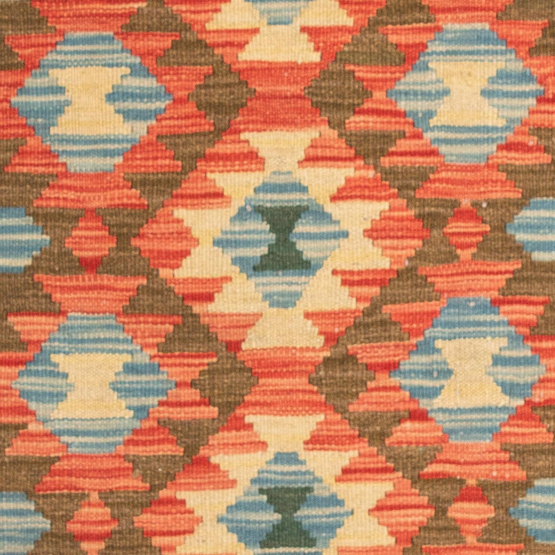 Kelim Carpet - Splash - 125 x 80 cm - flerfarvet