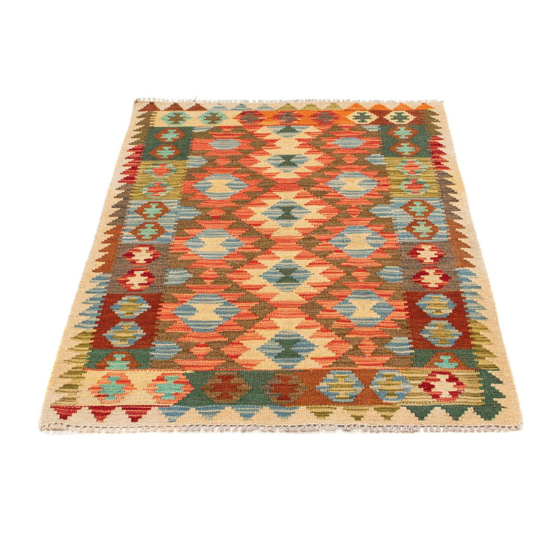 Kelim Carpet - Splash - 125 x 80 cm - flerfarvet