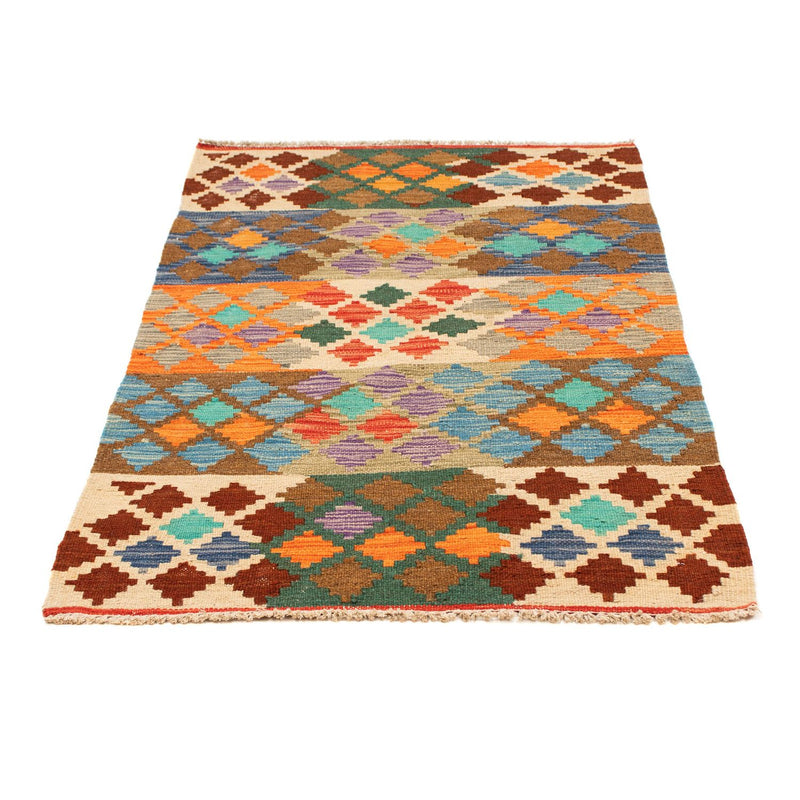 Kelim Carpet - Splash - 125 x 80 cm - flerfarvet